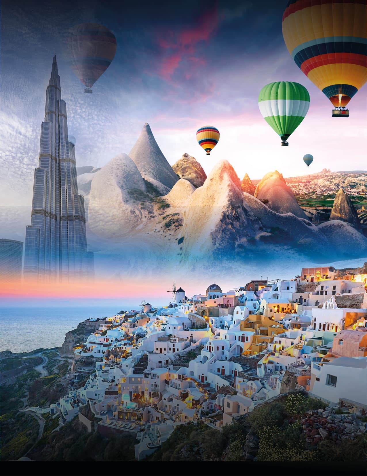 Islas Griegas, Turquía y Dubái