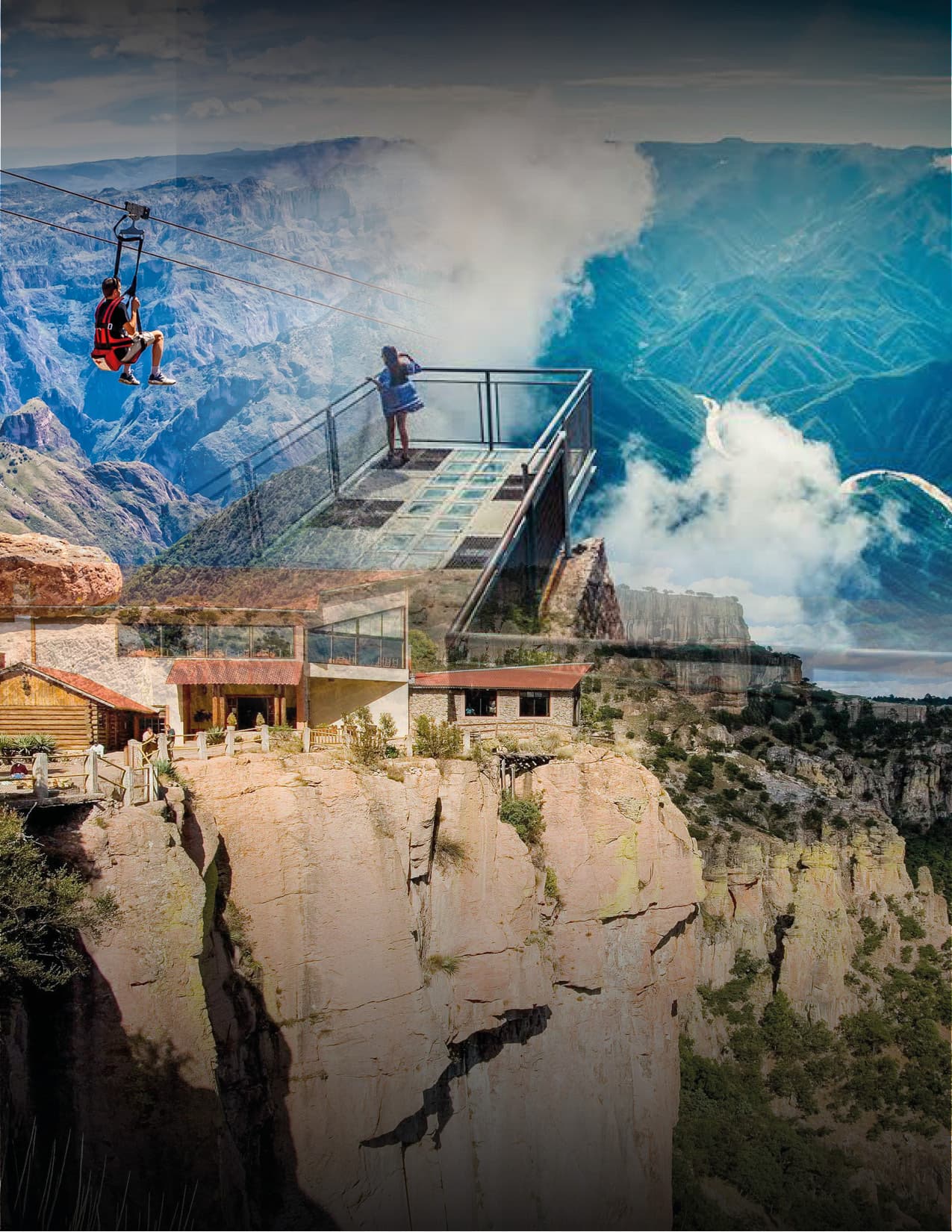 Barrancas de Lux (sin vuelos)