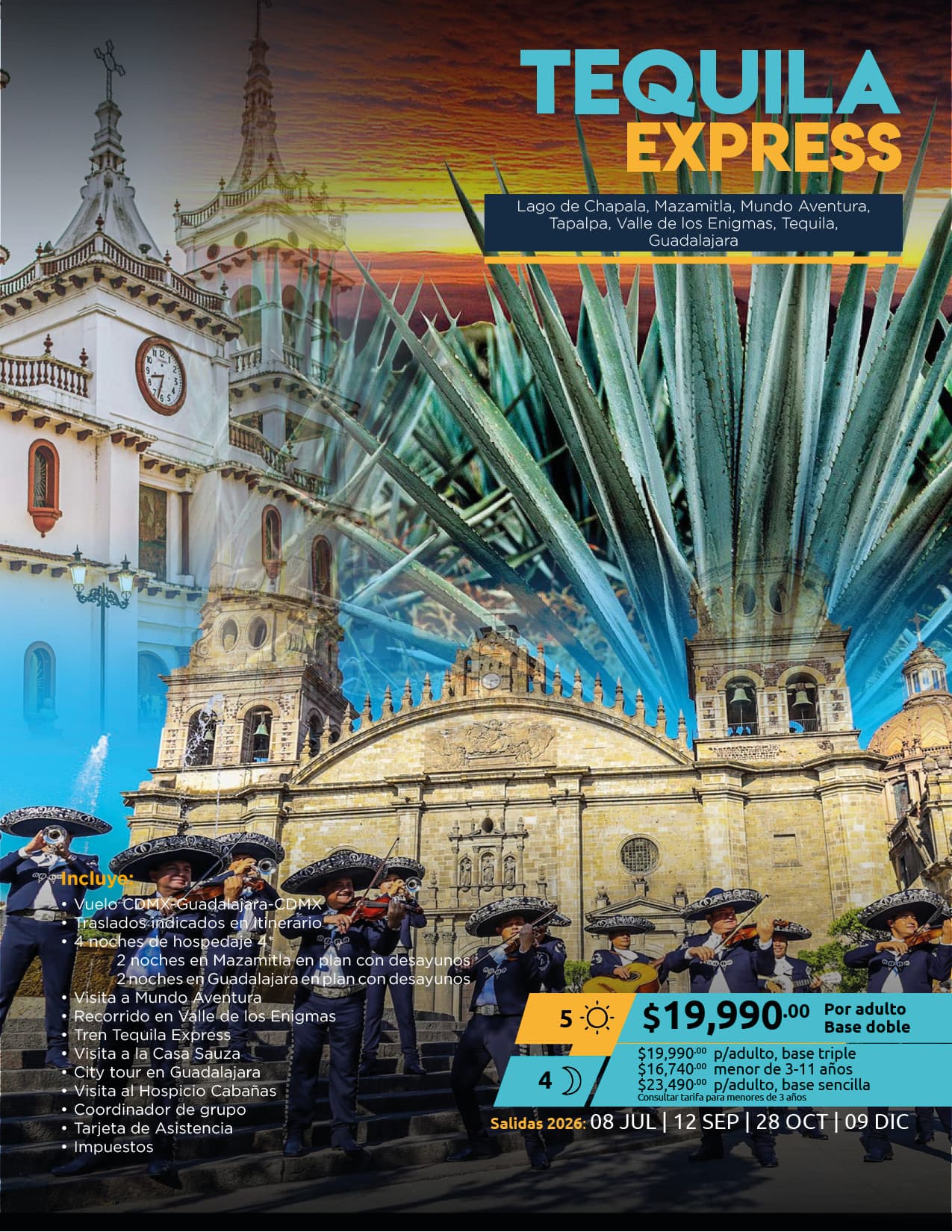 Tequila Express (sin vuelos)