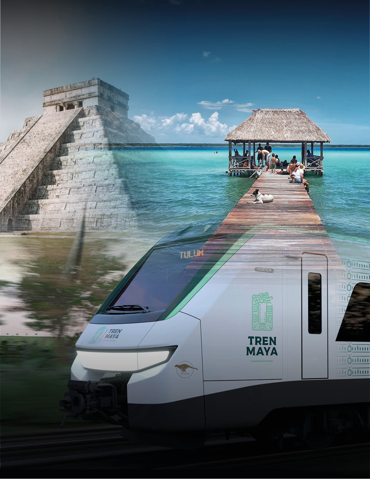 Tren y Paraíso Maya (sin vuelos)